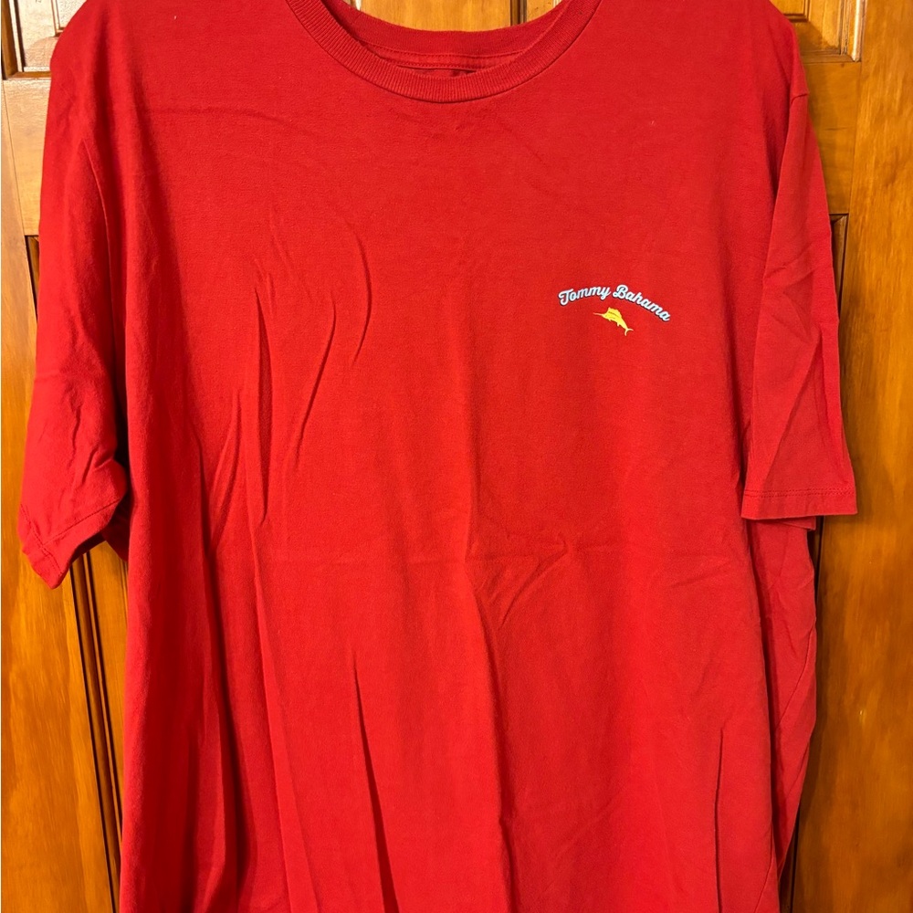 Tommy Bahama Red Men's Shirt